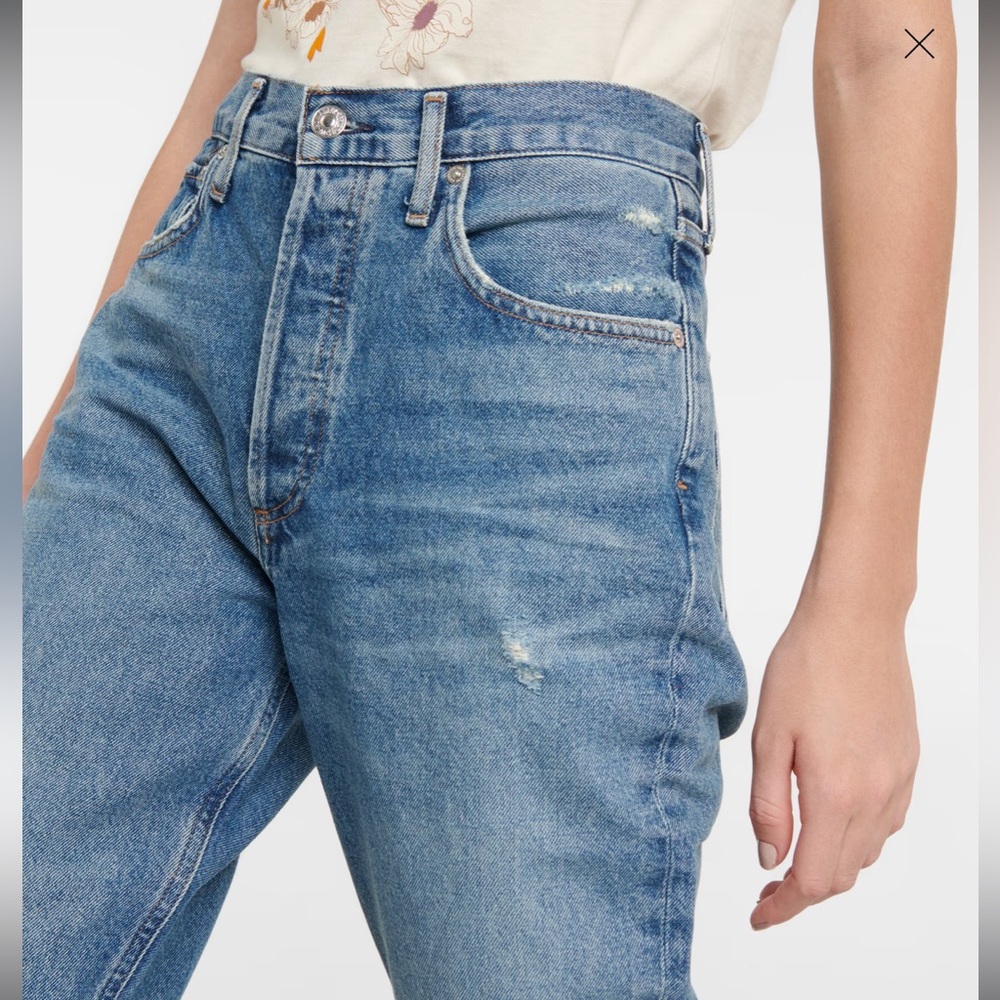 SOLD- CITIZENS OF HUMANITY Libby Flare High Waisted Bootcut Jeans In Big Sky - Picture 6 of 12